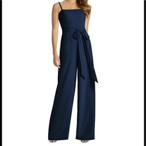 Dressy collection SPAGHETTI STRAP CREPE JUMPSUIT